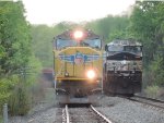 NS 316 passing NS 959